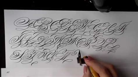 All fonts are categorized and can be saved for quick reference and comparison. Extra Flourished Calligraphy Alphabet Capitals - YouTube