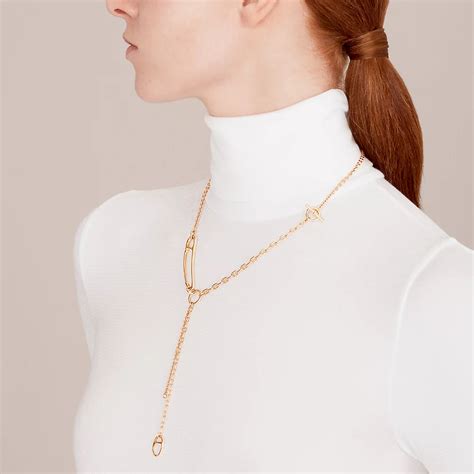 Chaine D Ancre Punk Lariat Necklace Large Model Herm S Uk