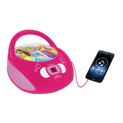 Lexibook Disney Princess Boombox Radio Cd Player Pink Rcd108dp Ebay