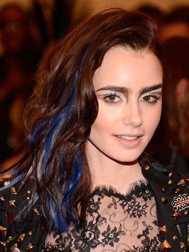 The Best Beauty Looks From The Met Gala Lily Collins Hair Cool