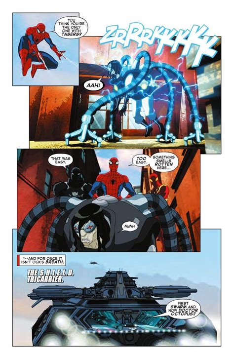 Preview Marvel Universe Ultimate Spider Man Vs The Sinister 6 1 All Ultimate