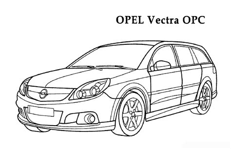 Opel Coloring Pages To Download And Print For Free
