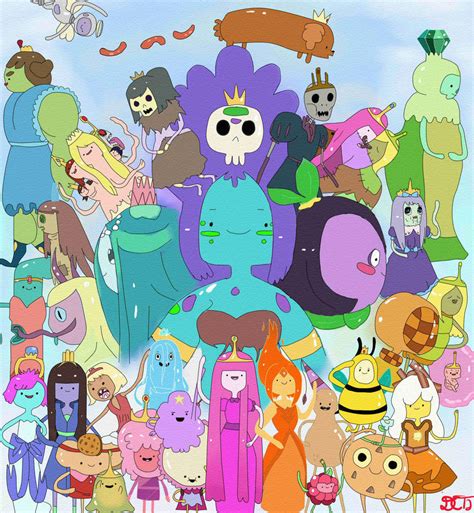 adventure time princess collection by levelonedungeon on deviantart