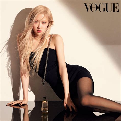 Rosé Blackpink Vogue Korea X Ysl May 2021 • Celebmafia