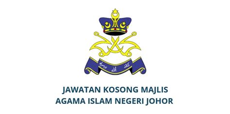 Permohonan hendaklah dibuat dengan menggunakan borang permohonan jawatan yang telah disediakan oleh majlis agama islam negeri johor. Jawatan Kosong Majlis Agama Islam Negeri Johor 2020 (MAINJ ...