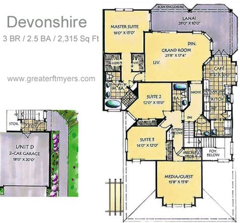 Upon browsing through the floor plan details of noora tower, you will get a clear picture of the layout of the residences. Bell Tower Park Floor Plans - Fort Myers Gated Communities