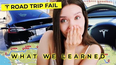 Julia Caban We Got Stranded 🤯 Taking A Tesla Model Y On A 1 400 Mile Road Trip 🚗⚡️ This Is