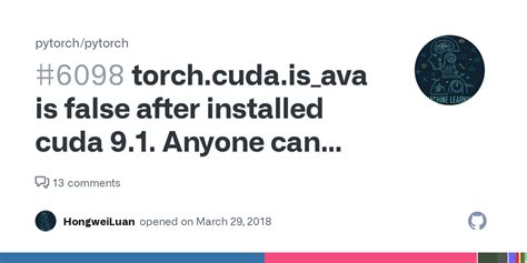 Torch Cuda Is Available Is False After Installed Cuda Anyone Can