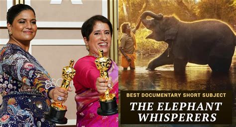 Oscars 2023 The Elephant Whisperers Made History By Becoming The First