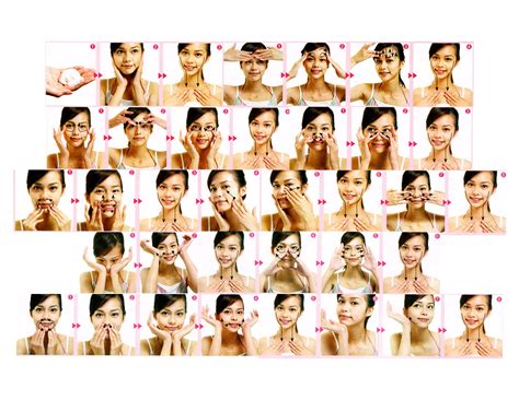 Tanaka Facial Massage Cheat Sheet Imgur Massage Guasha Rimpels
