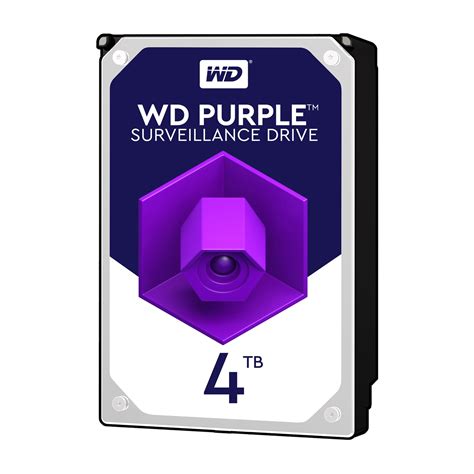 Wd Purple 4tb 5400rpm 64mb Sata3 6gbitsn Wd40purz 724 Hdd