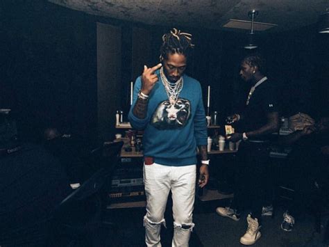 Download Hip Hop Artist Young Thug Photographed In Studio Wallpaper