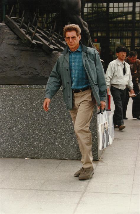 Harrison Ford In Paris 1995