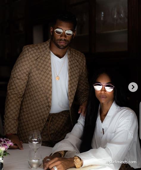 Singer Ciara And Her Husband Russell Wilson Slayed In Matching Gucci