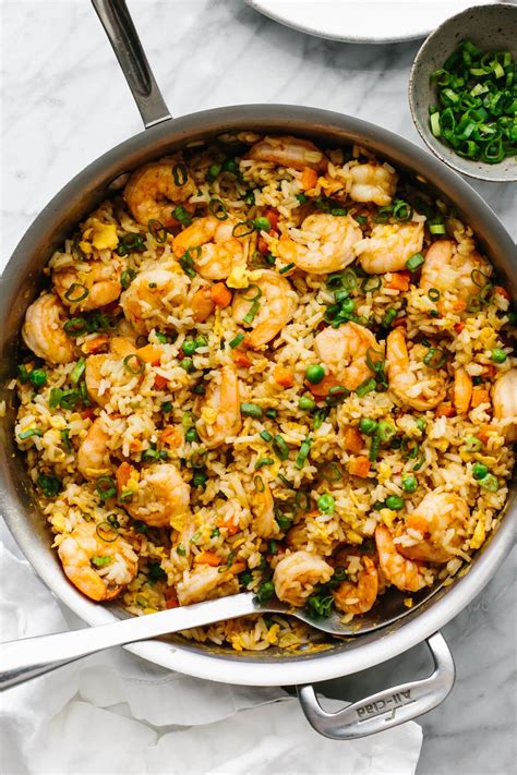 Shrimp Fried Rice Easy 20 Min Recipe Downshiftology