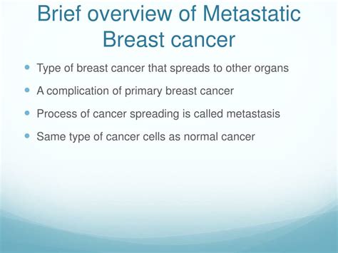 Ppt Metastatic Breast Cancer In The Lungs Breast Cancer Powerpoint