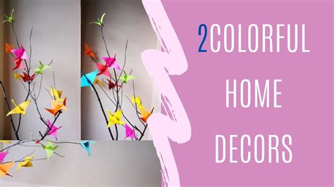 2 Colorful Room Decor Diy Easy Way To Decorate Your