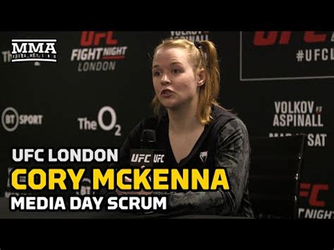 Cory Mckenna Reflects On Being First Welsh Female Fighter In Ufc