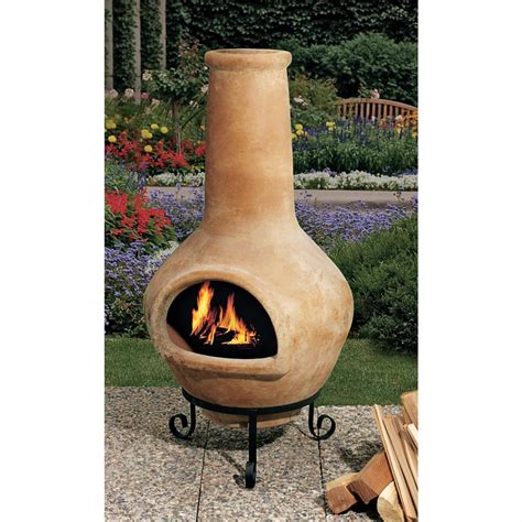 Mexican Outdoor Fireplace