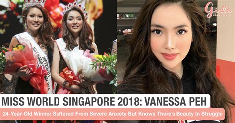 24 Year Old Vanessa Peh To Represent Singapore For Miss World 2018