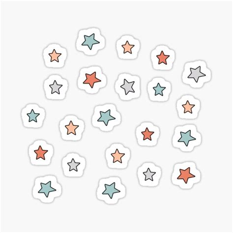 Aesthetic Mini Star Pack Sticker For Sale By Colleenm2 Redbubble