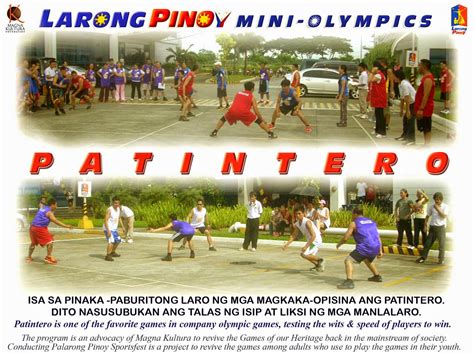 Mga Larong Pinoy Philippin News Collections