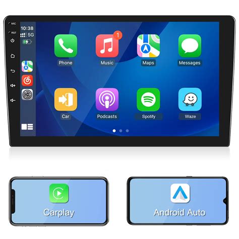 Buy METEESERAndroid Car Stereo Double Din With Wireless Carplay Android Auto Inch Touch