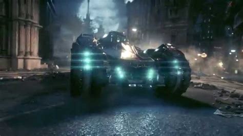 Official Batman Arkham Knight Batmobile Battle Mode Reveal Ps4 E3