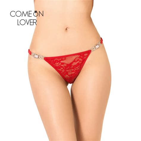 comeonlover 2018 new sexy mash sensualle poderosa lace thong underwear lingerie 3 color plus