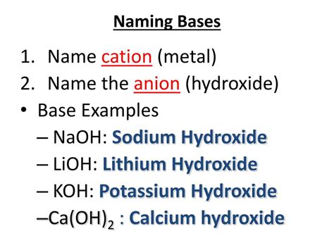 Ppt What Are Some Characteristics Of Acids And Bases Powerpoint