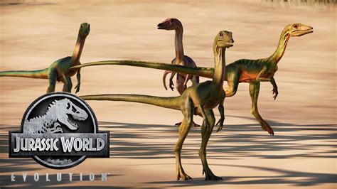 Compsognathus All Skins Showcased Jurassic World Evolution Youtube