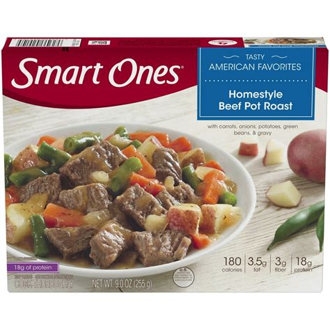 Smart Ones Homestyle Beef Pot Roast With Carrots Onions Potatoes