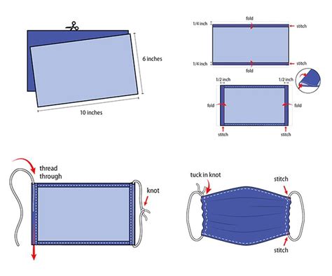How To Make A Face Mask 4 Easy Ways To Make Diy Face Coverings At Home