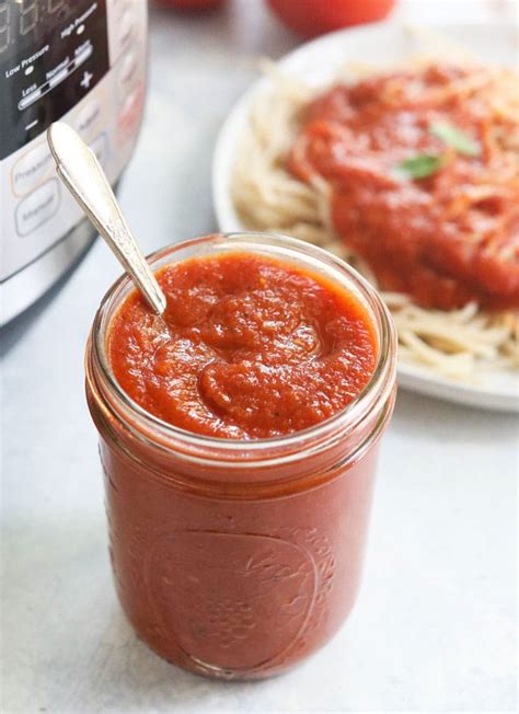 This Instant Pot Spaghetti Sauce Is Made With Fresh Tomatoes In Just About Min Pasta Sauce
