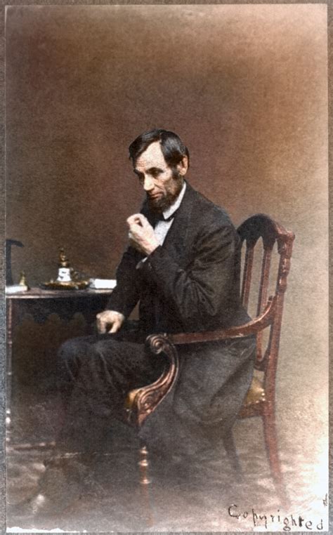 Modernized President Portraits Of Abraham Lincoln In Color Time