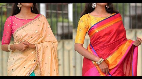 Blouse Designs To Match With Your Silk Saree Lifeberrys Com