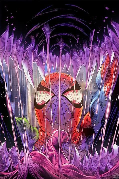 Spiderman Vs Venom Marvel Comics Art Marvel Spiderman Marvel Villains