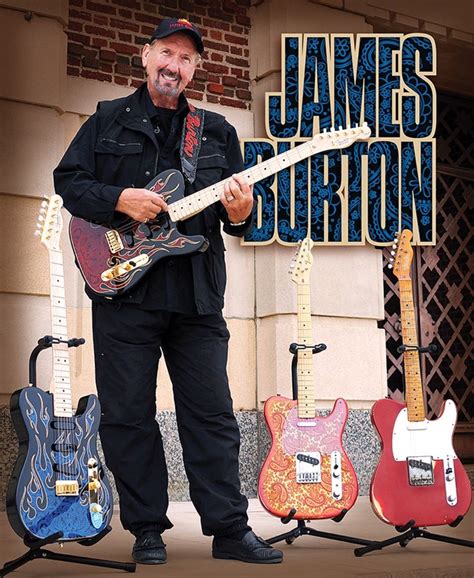James Burton With A Few Fender James Burton Signature Telecasters