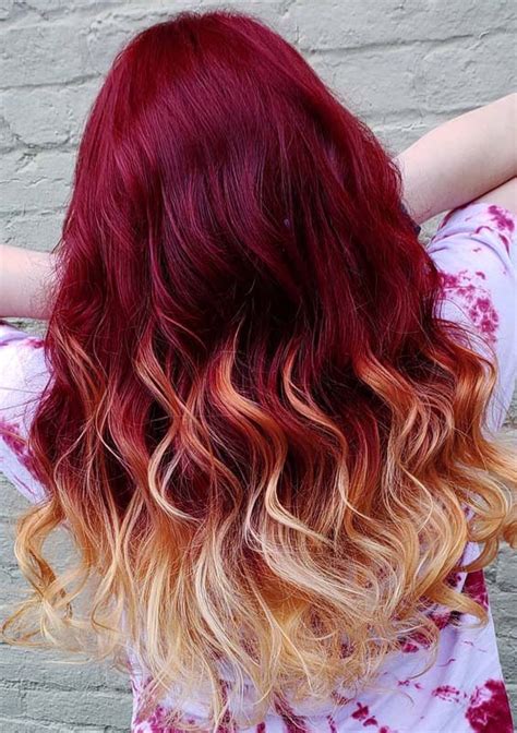 Hottest Plum Red Hair Colors And Highlights To Wear In 2019 Stylesmod