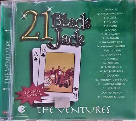 The Ventures 21 Black Jack Mexican Edition Cd Ebay