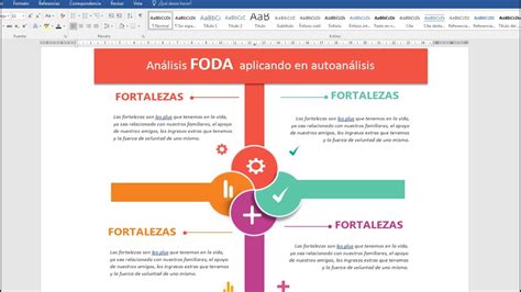 Hacer un análisis sintáctico de una frase es una actividad que puede resultar complicado sino se siguen los pasos adecuados para realizarlo. Como hacer una matriz foda en word 2016 - YouTube