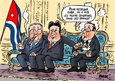A chaque fois, le calcul est le même. Humour - Raul Castro reçu en grande pompe à l'Élysée - 02 ...