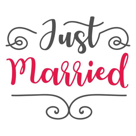 Just Married Lettering AD AD Ad Lettering Married Just