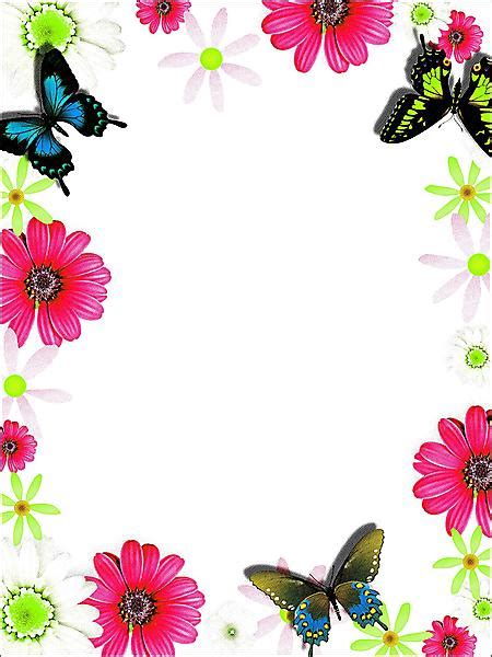 Simple Flower Border Designs For School Projects Images And Pictures