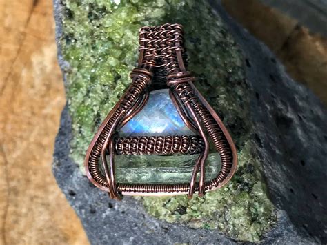 Wire Wrapped Jewelry Heady Wire Wrap Healing Crystals Stone