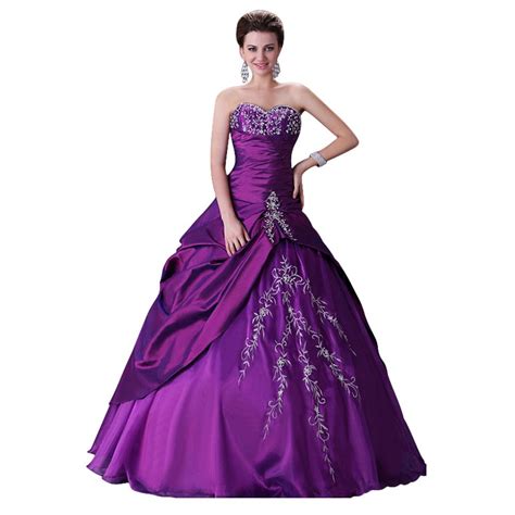 See more ideas about purple wedding 50 dark purple wedding ideas to rock. Grace Karin Stock Vintage Wedding Dress 2015 Lace up Plus ...