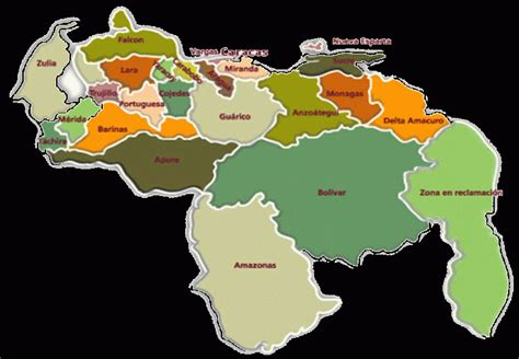 Mapas Venezuela Mochileros Viajeros