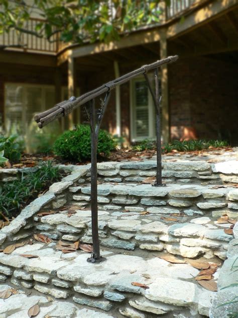 We work with every kind of project big or small: Exterior Handrail | Exterior handrail, Railings outdoor, Porch handrails