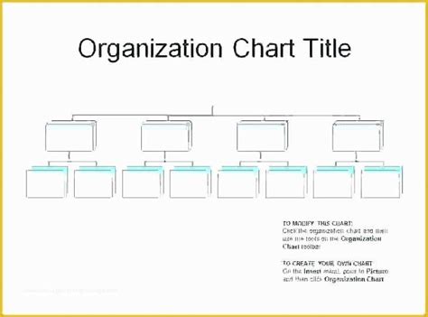 Free Easy Organizational Chart Template Of Easy Organizational Chart