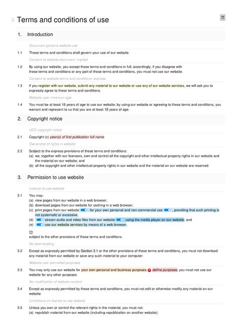 Competition Website Terms And Conditions Docular